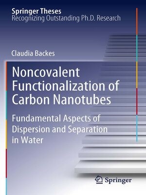 cover image of Noncovalent Functionalization of Carbon Nanotubes